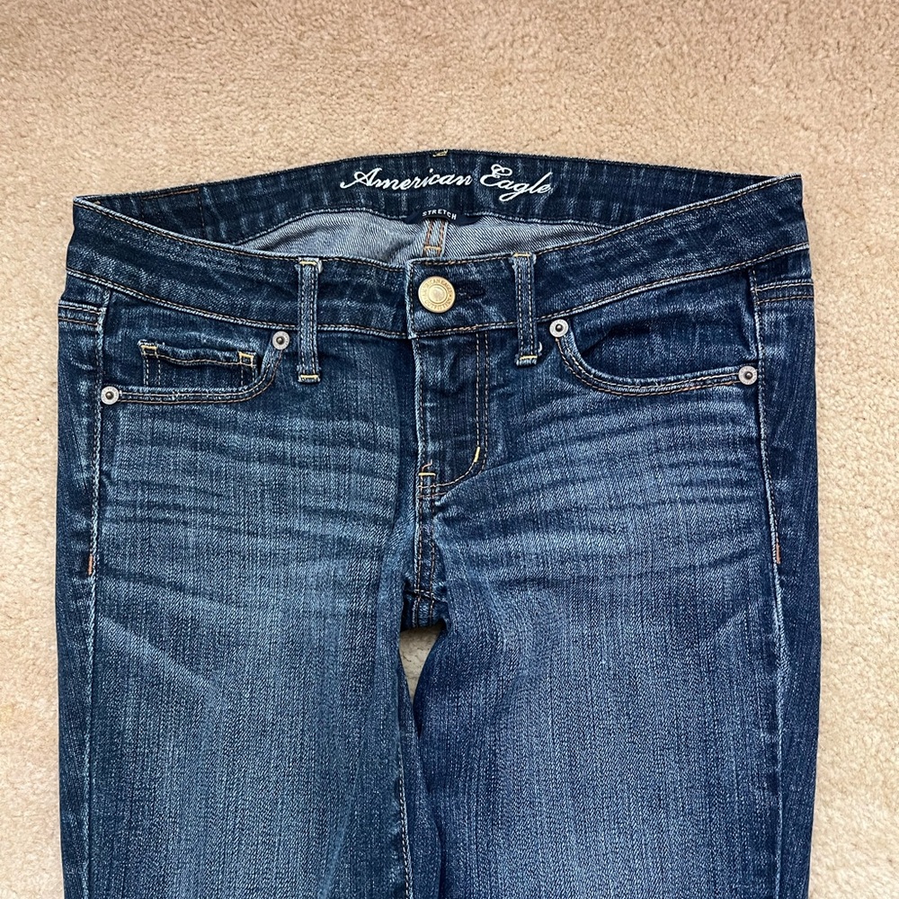 American Eagle Women's Blue Jeans